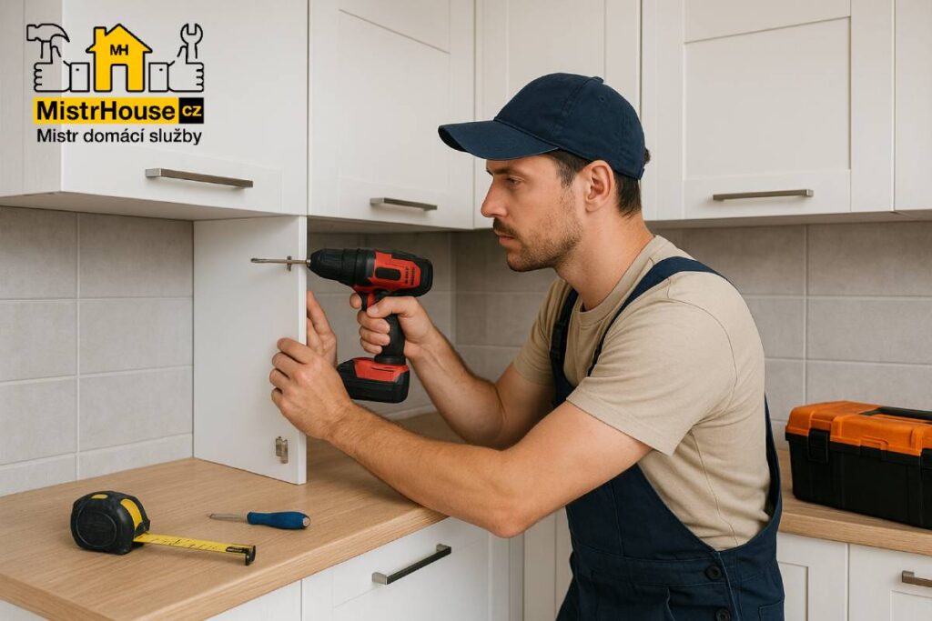 montáž kuchyňské linky